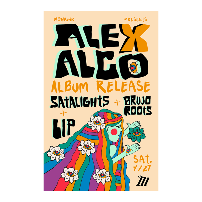 Alex Alco Album Release Poster - The Mohawk - Austin TX